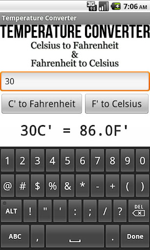 Temperature Converter