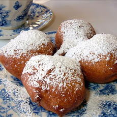 Banana Pecan Beignets