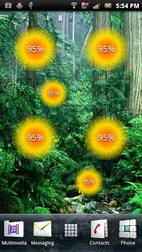 Sunny Battery Widget