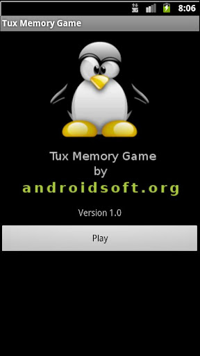 Tux Memory Game