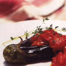 Eggplant with Chunky Tomato Sauce