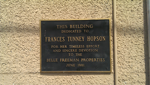 Francis Finney Hopson Memorial