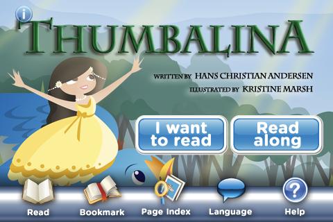 【免費書籍App】StoryChimes Thumbelina-APP點子