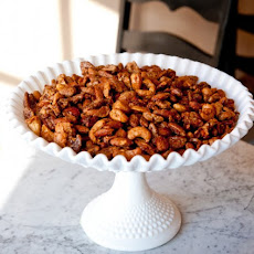 Bacon Candied Apple Spiced Nuts Recipe