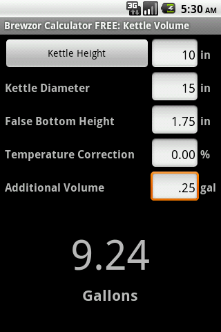 Brewzor Calculator FREE