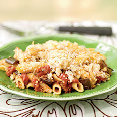 Eggplant Marinara Pasta Casserole