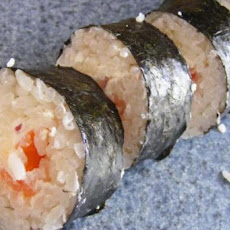 Smoked Salmon Sushi
