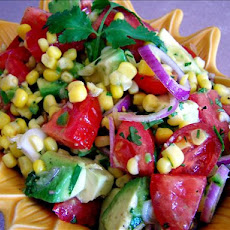 Avocado, Tomato & Corn Salad/Salsa
