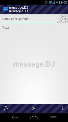 WebSMS: message.DJ Addon