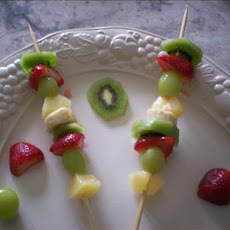 Fresh Fruit Kebabs