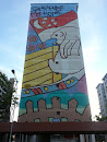 Singapore City Mural