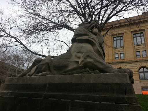 Courthouse Lion