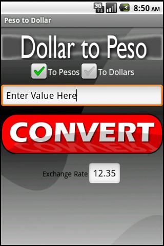 Peso to Dollar Ad Free