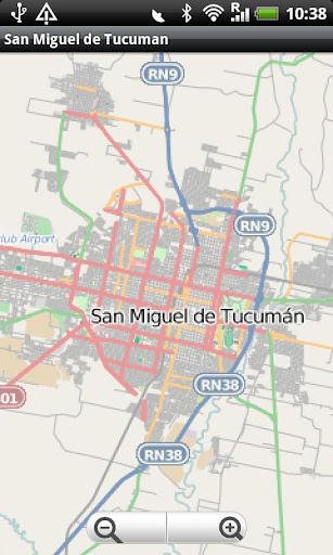San Miguel de Tucuman Map