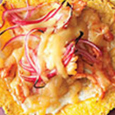 BBQ Chicken Tortilla Pizzas