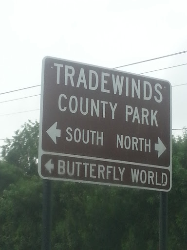 Tradewinds Park Sign 