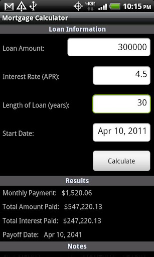 Mortgage Calculate Plus