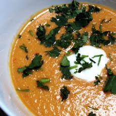 Yellow Squash and Bell Pepper Soup