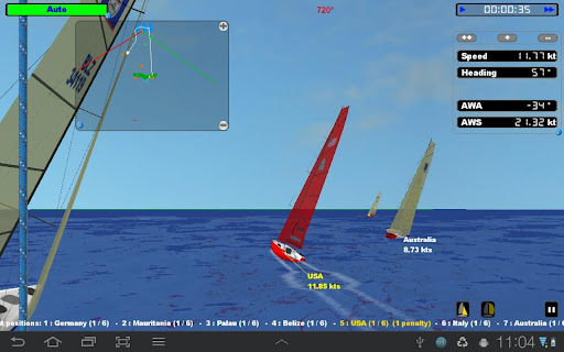 cWind Sailing Simulator