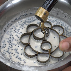 Achappam (A crunchy rice pancake)