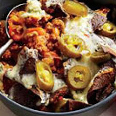 Smoky Buffalo-Style Chicken or Turkey Chili Bowls