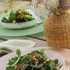 Farmers Market Green Salad with Fried Shallots