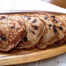 Spiced Chocolate Chip Pancakes
