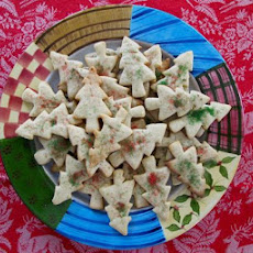Double Vanilla Holiday Cut-Out Cookies