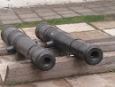 Пушки XVIII века в Кремле