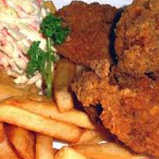 Garlic Chicken Fried Chicken