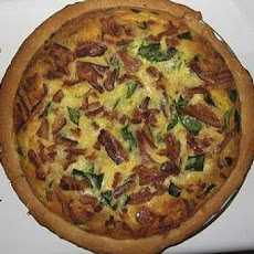 Spinach Bacon Quiche