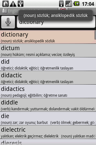 BKS English-Turkish Dictionary