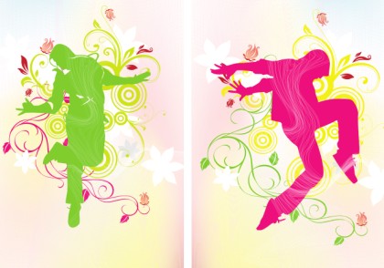 AI Vector dancers