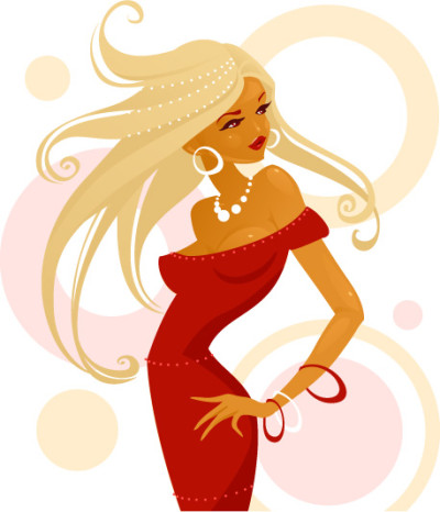 preview001 8 fashion, sexy, hot girls... vector style!