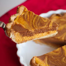 Pumpkin Chocolate Swirl Pie