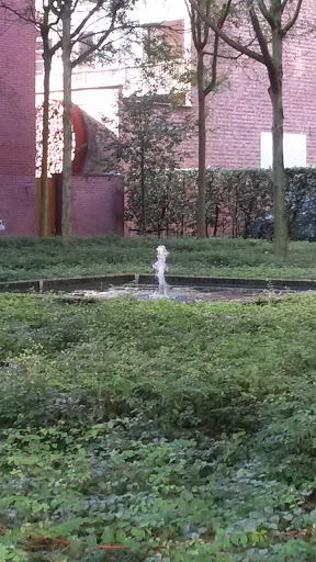 Vegetal Maze And Fountain 