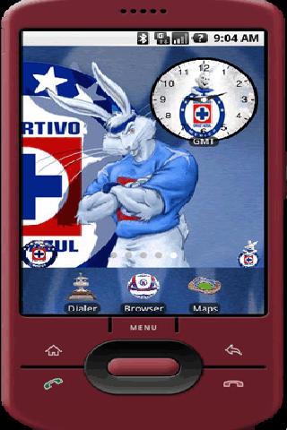 aHome Cruz Azul Theme