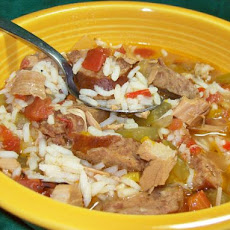 Turkey and Sausage Jambalaya