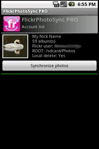 FlickrPhotoSync FREE