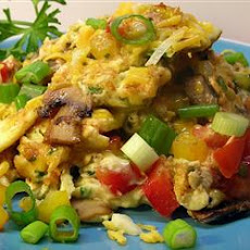 Extreme Veggie Scrambled Eggs