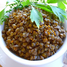 Lentils With Lovage