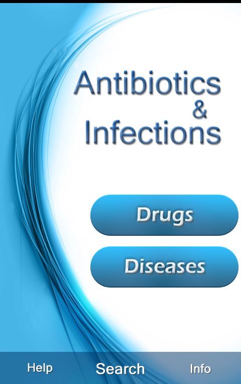 Android application Antibiotics &amp; Infections screenshort