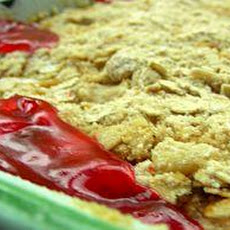 Microwave Cherry Crisp
