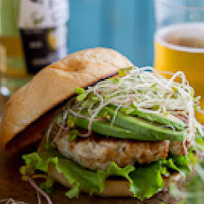 Umami Turkey Rosemary Burgers with Avocado