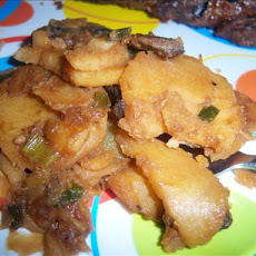 Chinese stir-fried potatoes