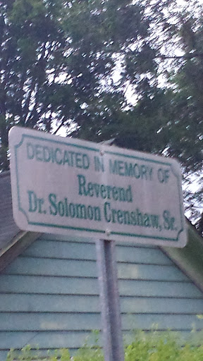 Dr. Crenshaw Dedication
