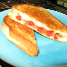 Kicked up Grilled Bologna/Cheese Sandwich