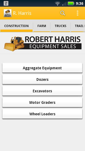 Robert Harris Equipment Sales