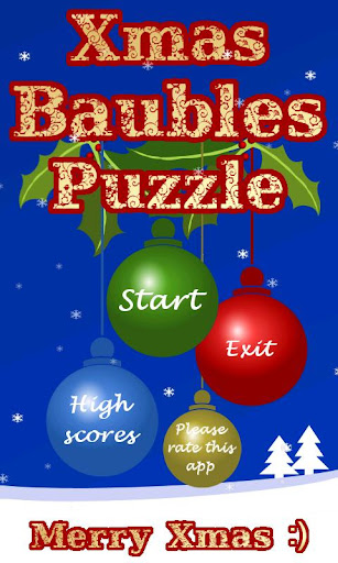 Xmas Baubles Puzzle