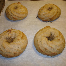 Baked Banana Doughnuts